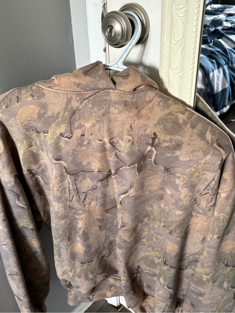 Garage Beige Camo Hoodie